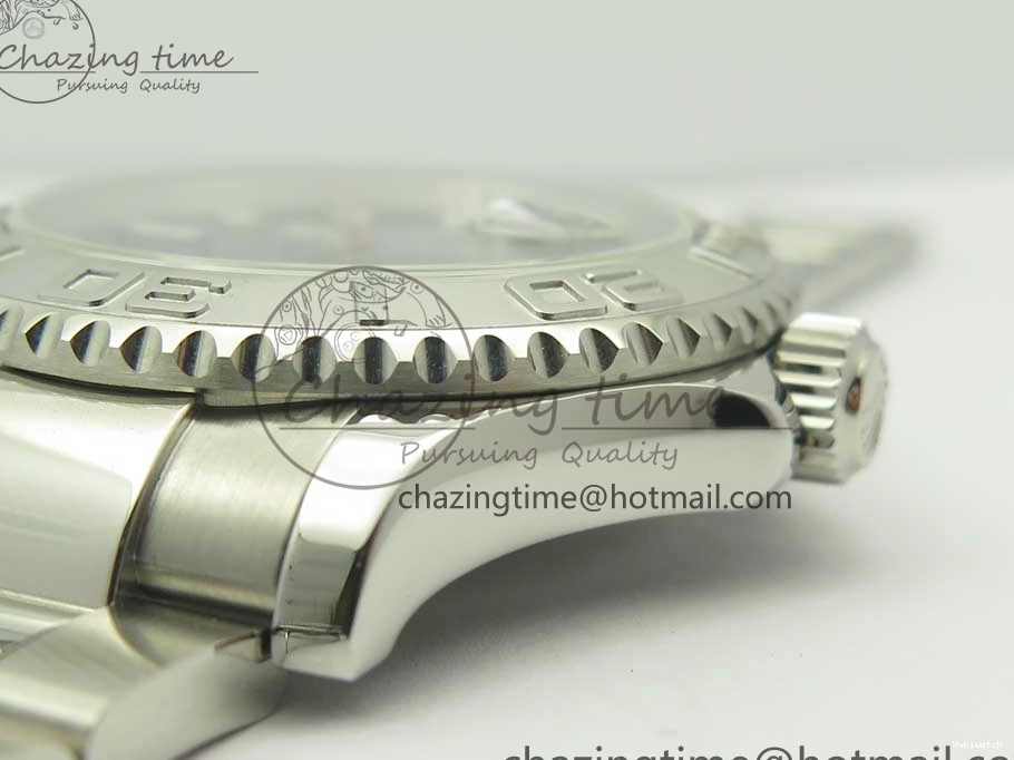 ARF on 1:1 Bracelet Best SH3135 116622 Edition Blue Dial SS Yacht-Master 0115